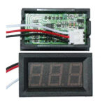 Digital LED Panel Voltage Meter