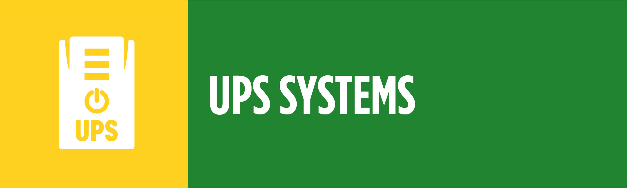 UPS SYSTEMS