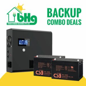 UPS & battery power backup combo deal