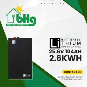 LBSA 24V 104Ah 2.66kWh